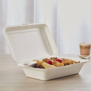 Bagasse Clamshell Containers